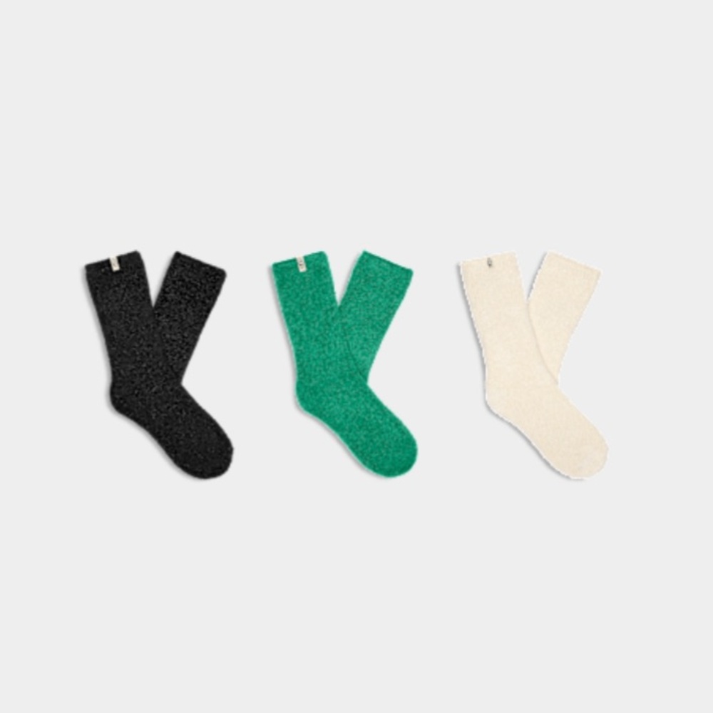 NWT UGG Keri sparkle crew sock pack of 3❤️❤️❤️❤️